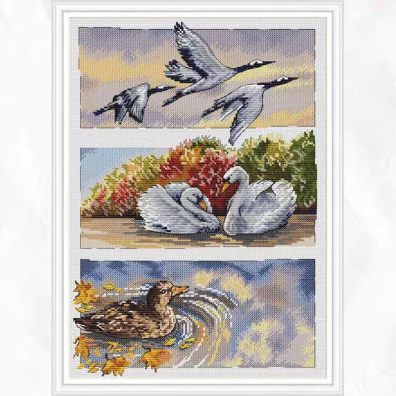 Art Craft And Cloth - 4868 Set Kit Cross Stitch untuk