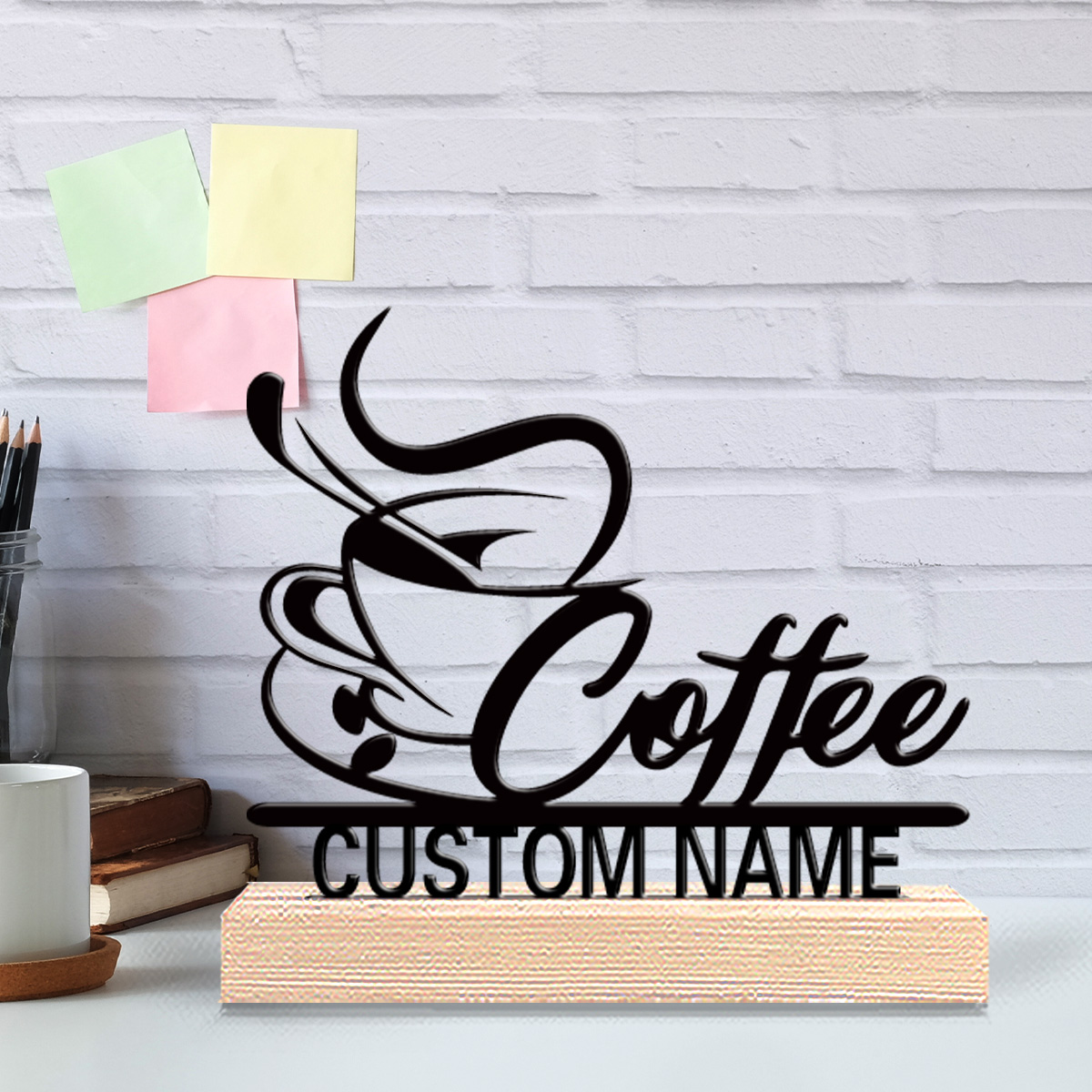 Art Craft Names - 1pc Patung Timah Nama Kustom Modern,