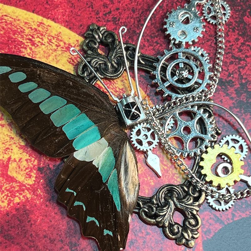 Art Craft And Cloth - Kit DIY Bingkai Kupu-kupu Steampunk Spesimen