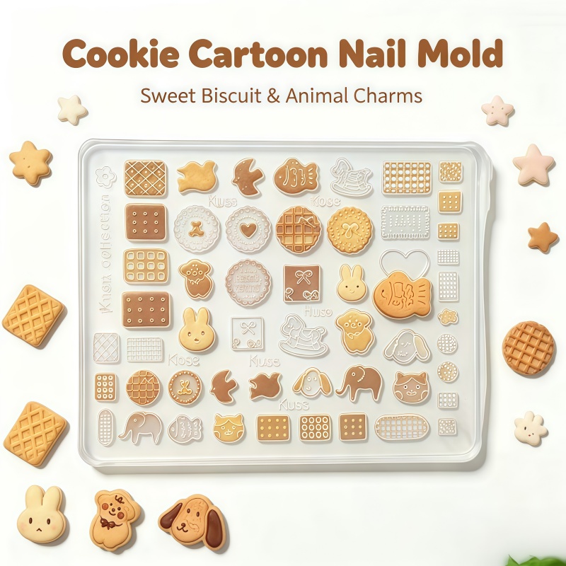 Art Craft Rabbit - Set Cetakan Kue & Seni Kuku