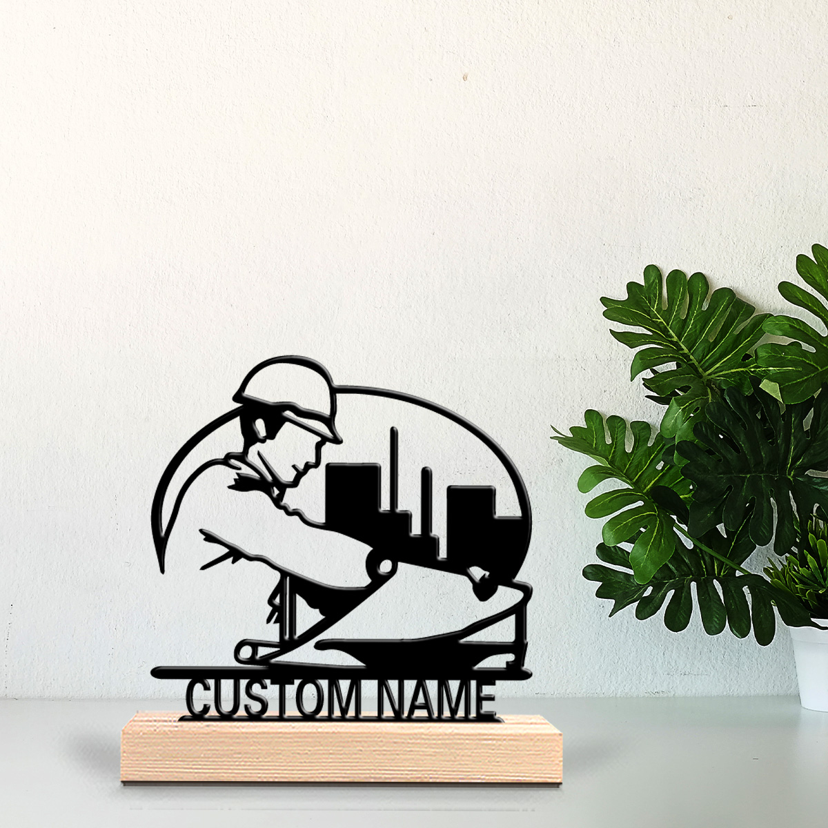 Art Craft Names - 1 buah Patung Logam Nama Kustom