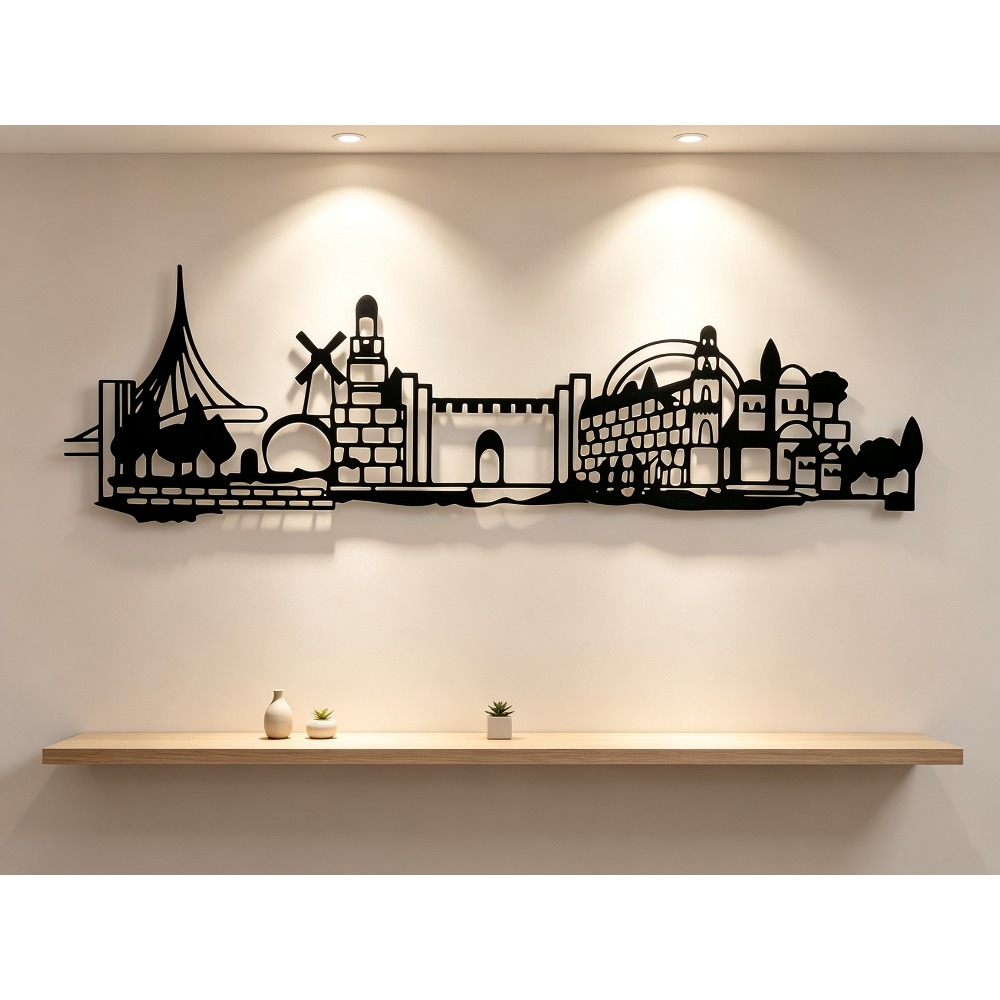 Art & Craft World - CIFBUY Seni Dinding Logam Dekorasi Siluet