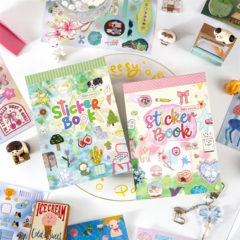 Art Craft Book - TIANZI 24 Lembar Stiker Die Cut