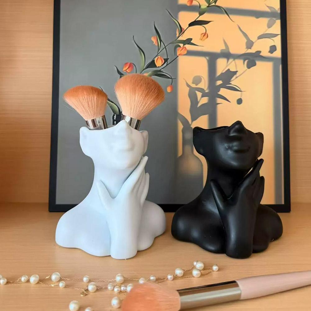 Art Craft Vase - Patung Payudara Wanita Vas Tempat Kuas