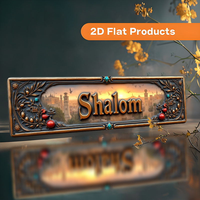 CIFBUY Vintage Shalom Hebrew A - Art & Craft World ulasan dan harga