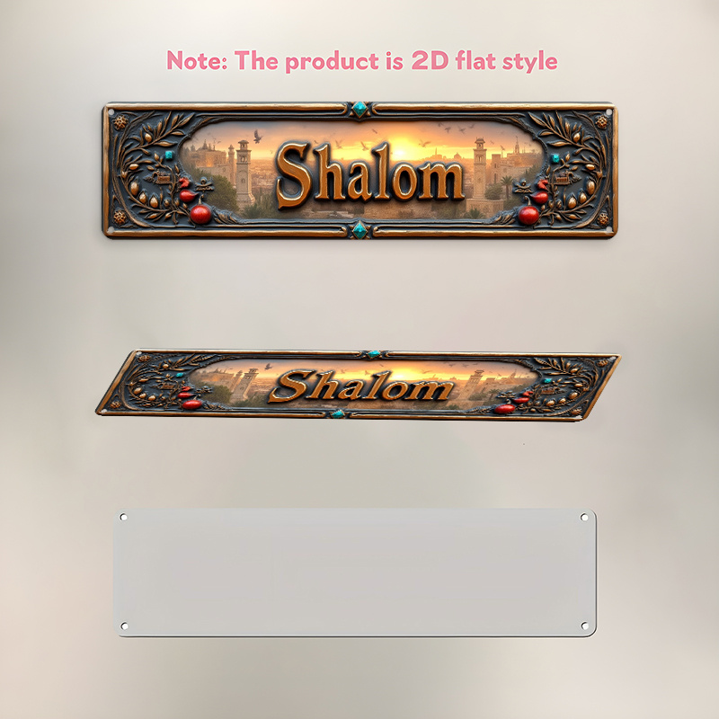 CIFBUY Vintage Shalom Hebrew A - Art & Craft World ulasan dan harga
