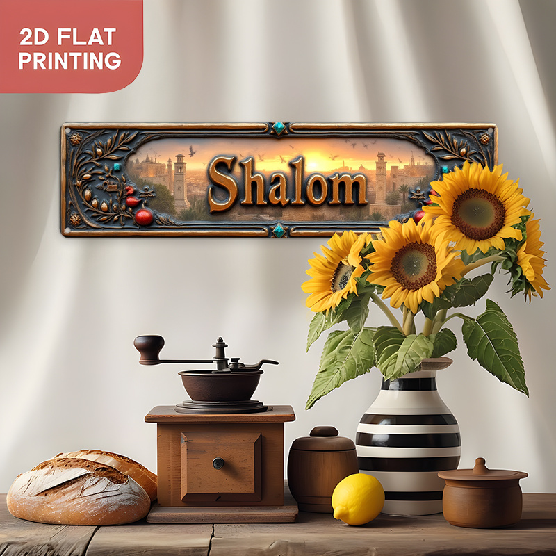 CIFBUY Vintage Shalom Hebrew A - Art & Craft World ulasan dan harga