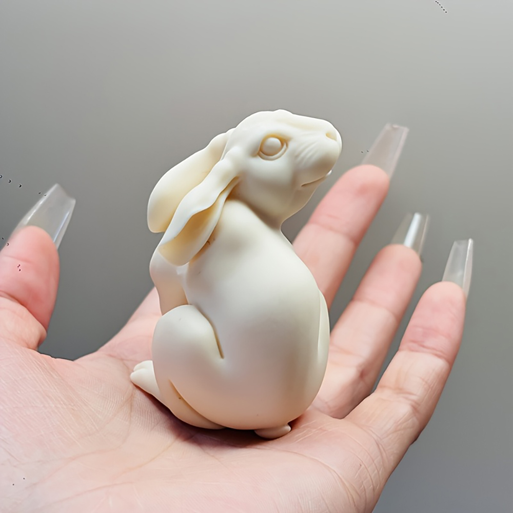 Patung Kelinci Putih Resin, Pa - Art Craft Rabbit ulasan dan harga