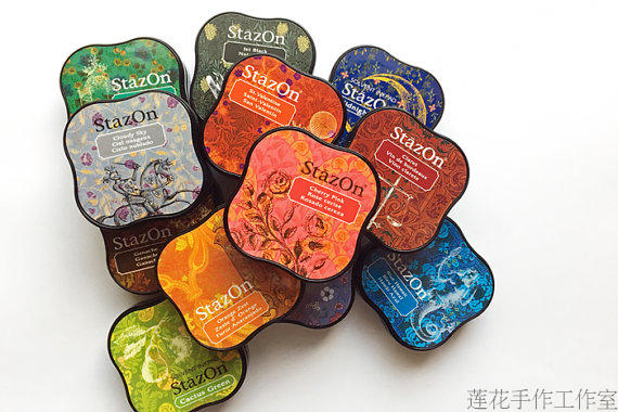 1 buah tsukineko bantalan Staz - Stamping Ink Pad ulasan dan harga