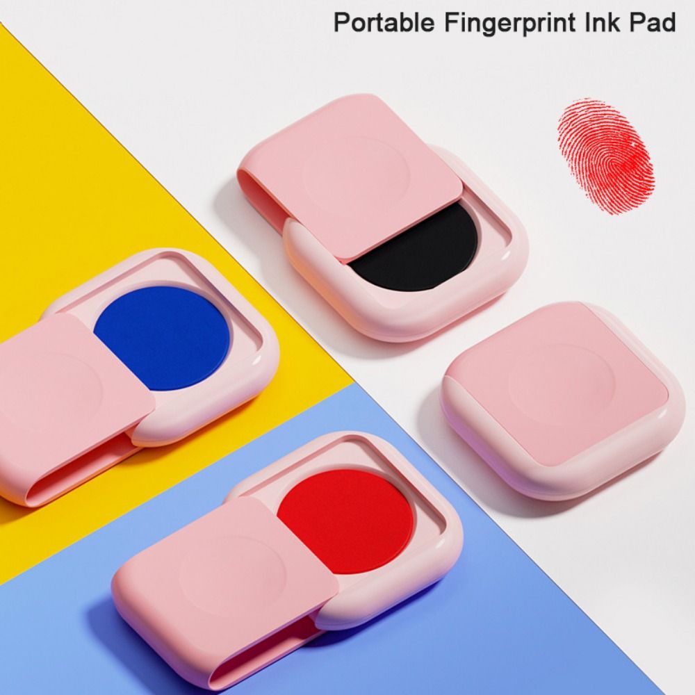 Bantalan Tinta Sidik Jari Mini - Stamping Ink Pad ulasan dan harga