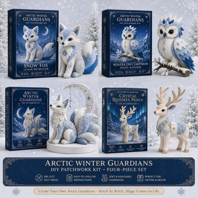 Kit Patchwork DIY Penjaga Musi - Art Craft Winter ulasan dan harga