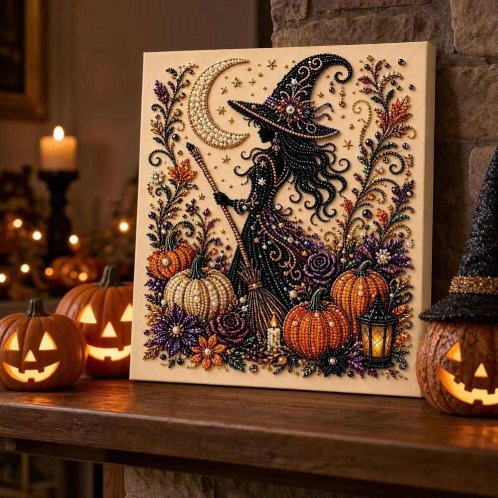 Kit Seni Mutiara Halloween Ram - Art Craft Earth Day ulasan dan harga