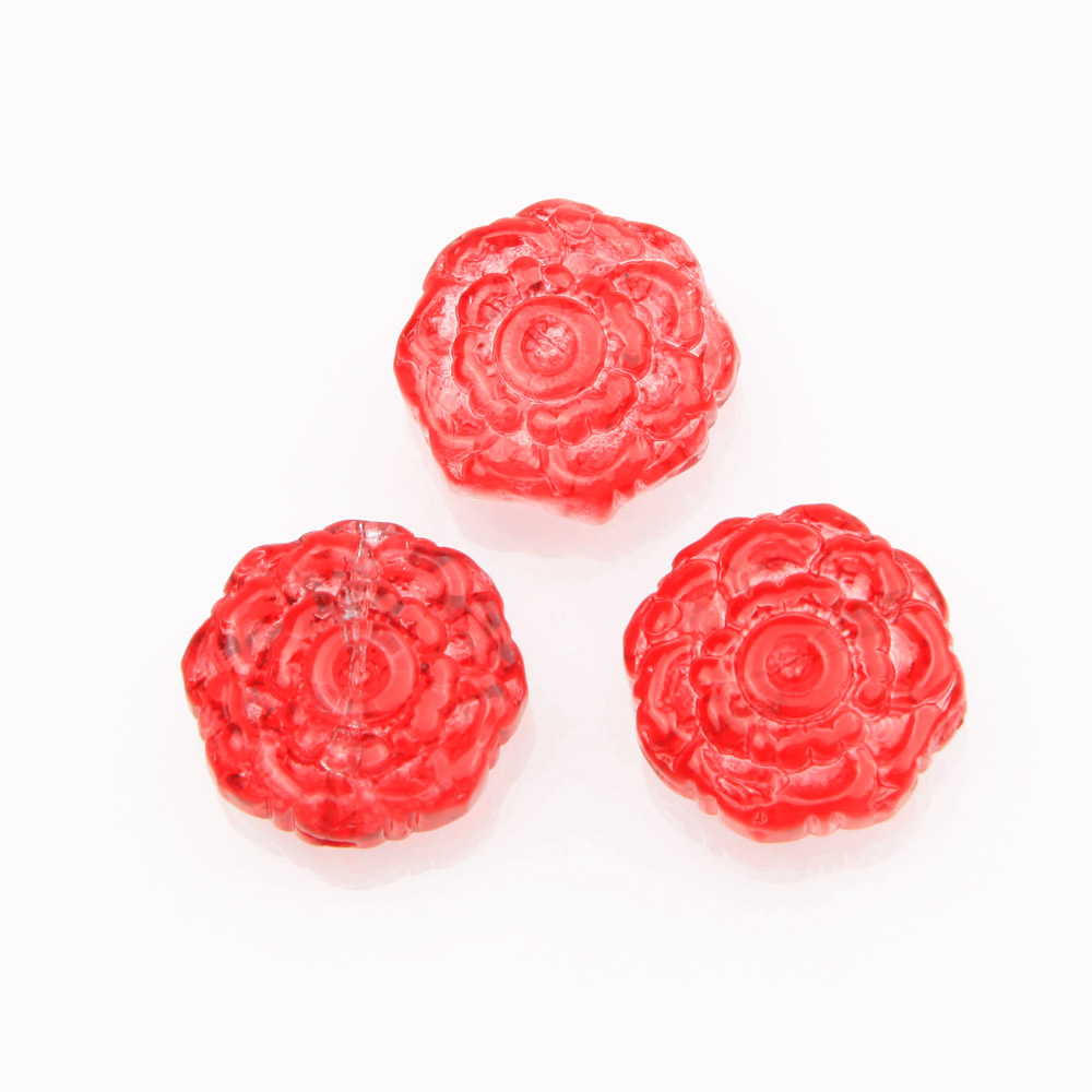 30 buah manik-manik bunga mawa - Art Craft Rose ulasan dan harga