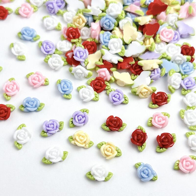 30 buah Dekorasi seni kuku maw - Art Craft Rose ulasan dan harga