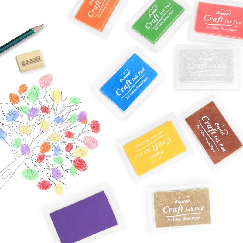 Stamp Inkpad DIY Alat Tulis Ot - Stamping Ink Pad ulasan dan harga
