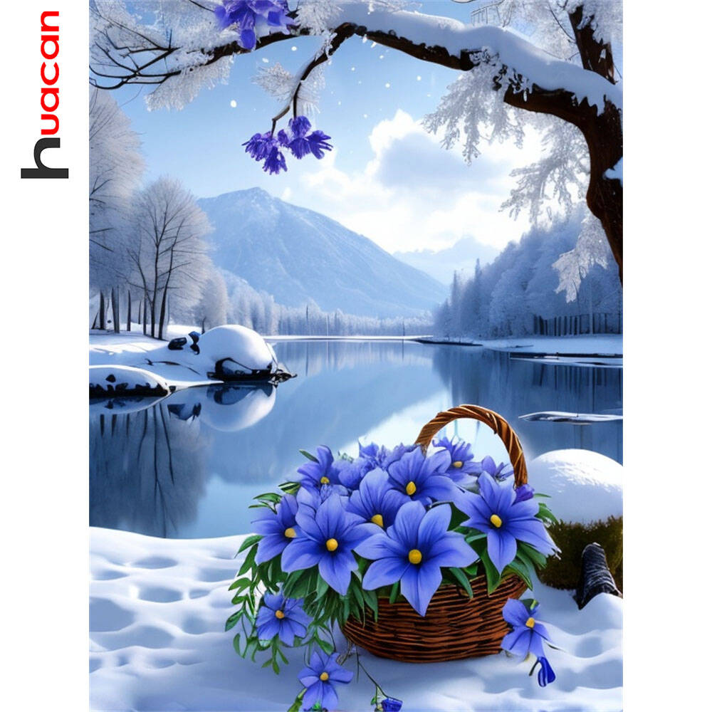 Huacan 2025 koleksi baru lukis - Art Craft Winter ulasan dan harga