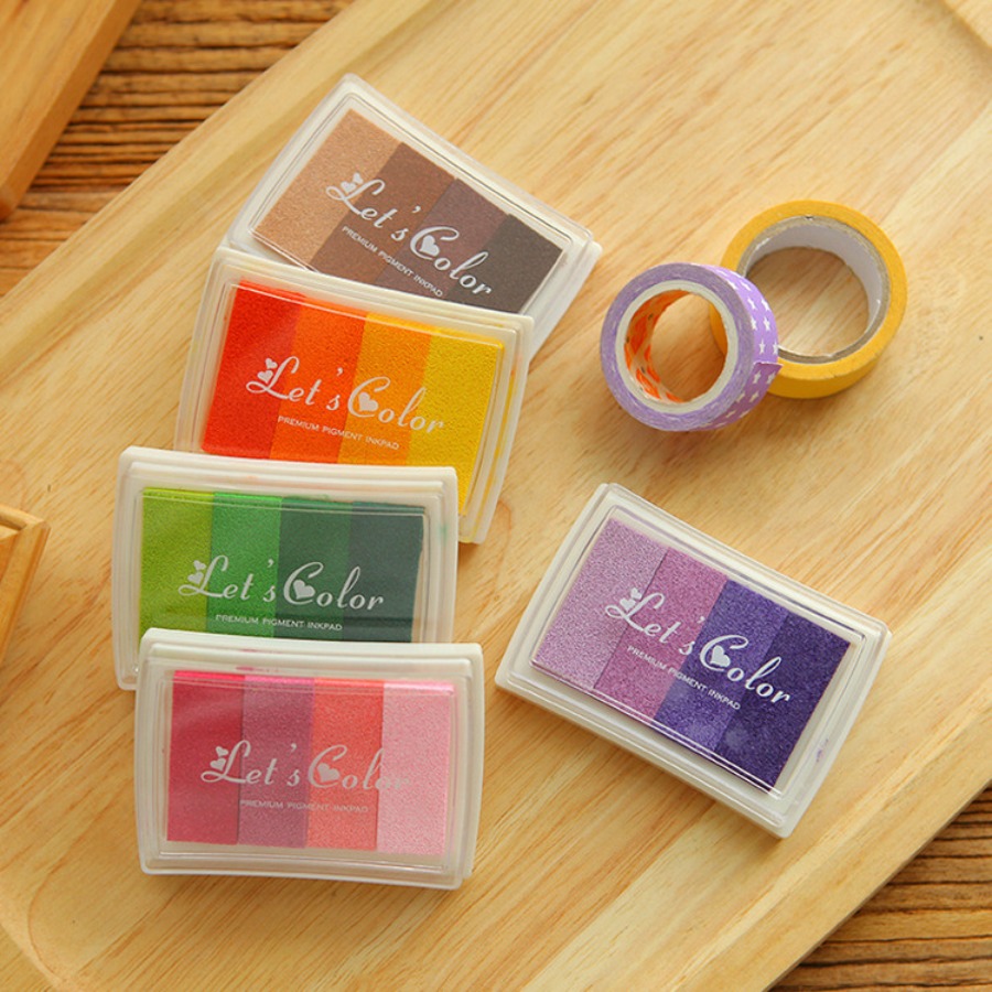 Bantalan Tinta Warna Gradasi u - Stamping Ink Pad ulasan dan harga