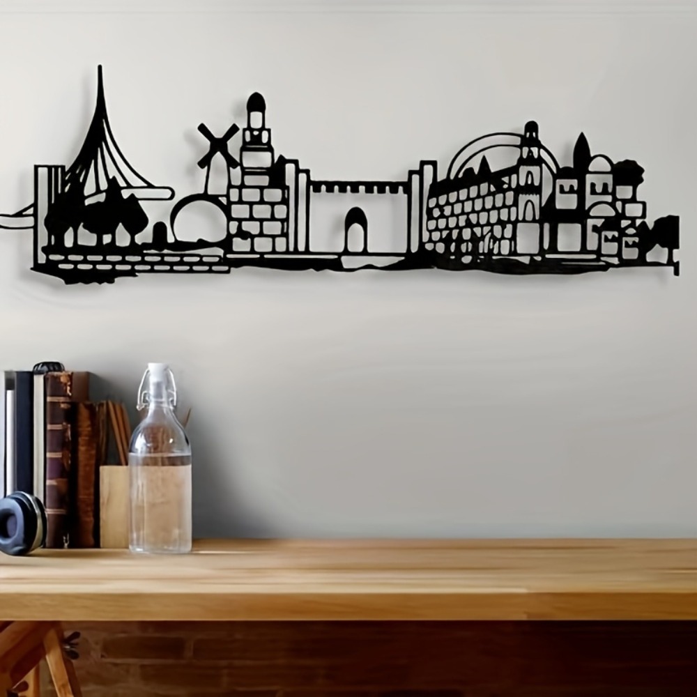 CIFBUY Seni Dinding Logam Deko - Art & Craft World ulasan dan harga