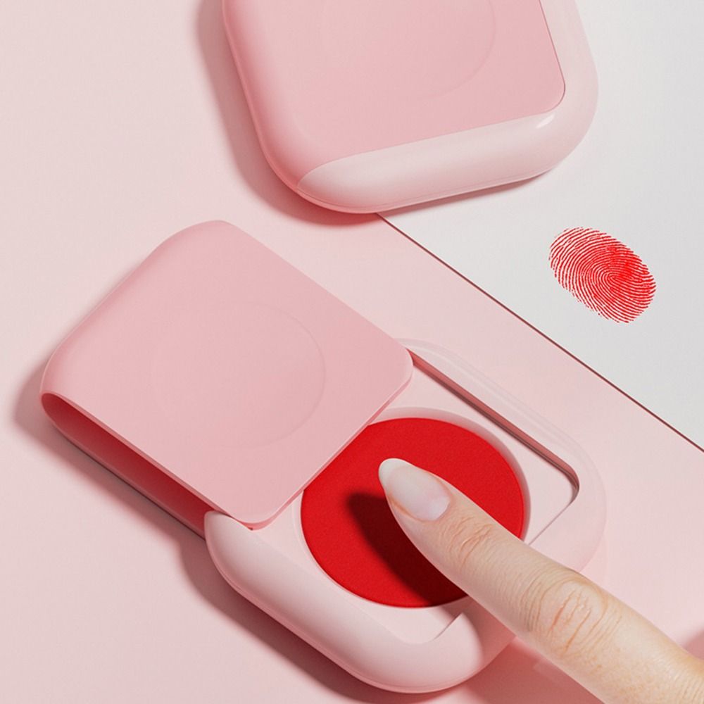 Bantalan Tinta Sidik Jari Mini - Stamping Ink Pad ulasan dan harga