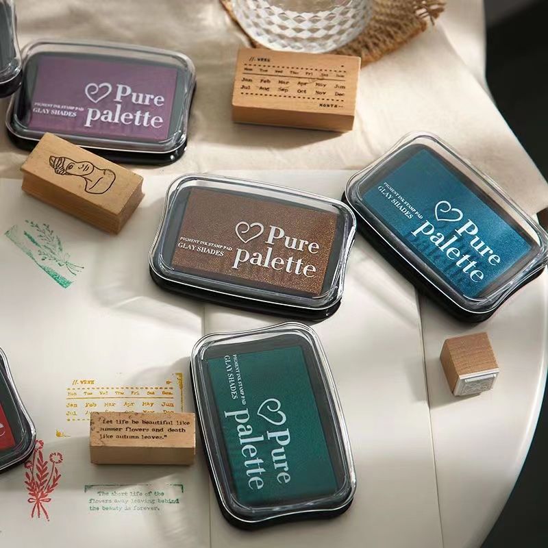 1 Buah Bantalan Tinta Warna Vi - Stamping Ink Pad ulasan dan harga