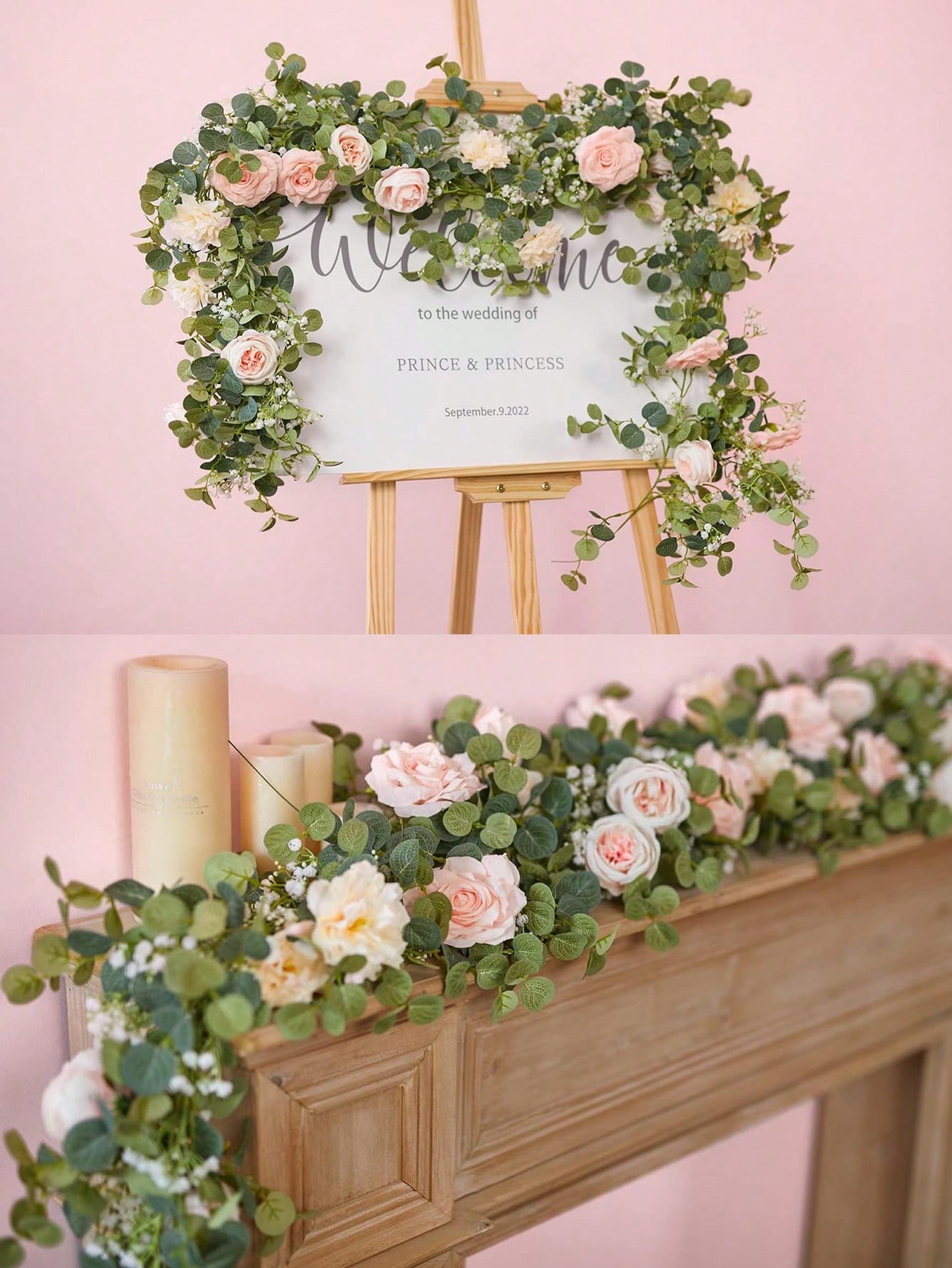 1 buah Dekorasi bunga mawar pa - Art Craft Rose ulasan dan harga