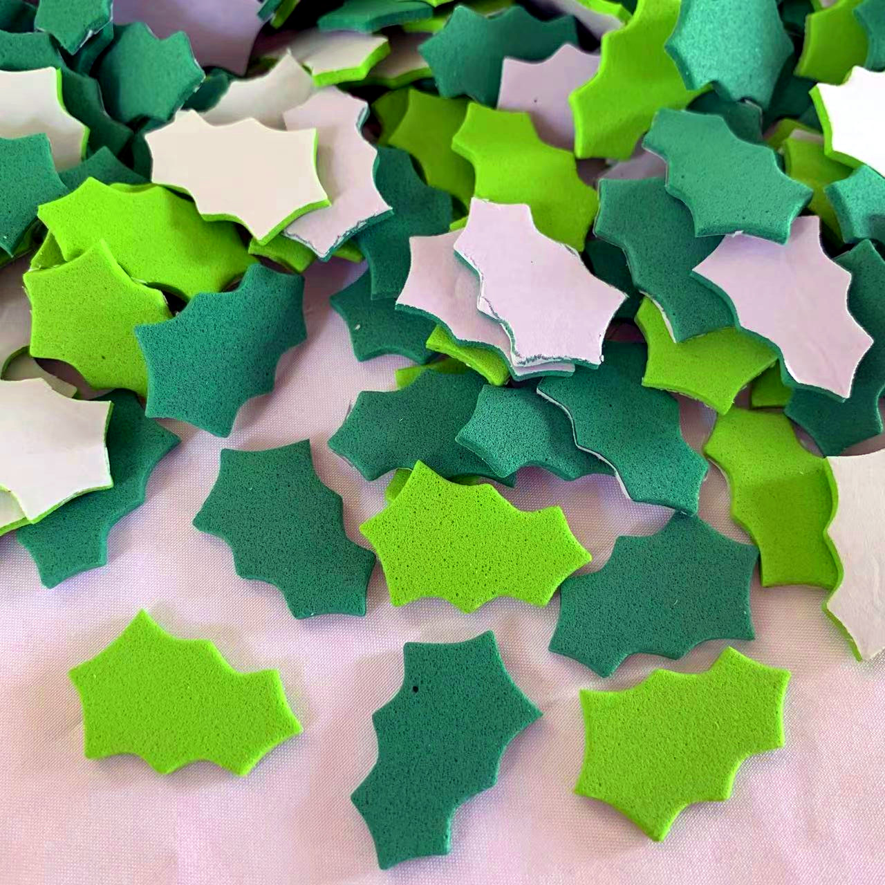 100 buah karangan bunga Natal  - Art Craft Winter ulasan dan harga