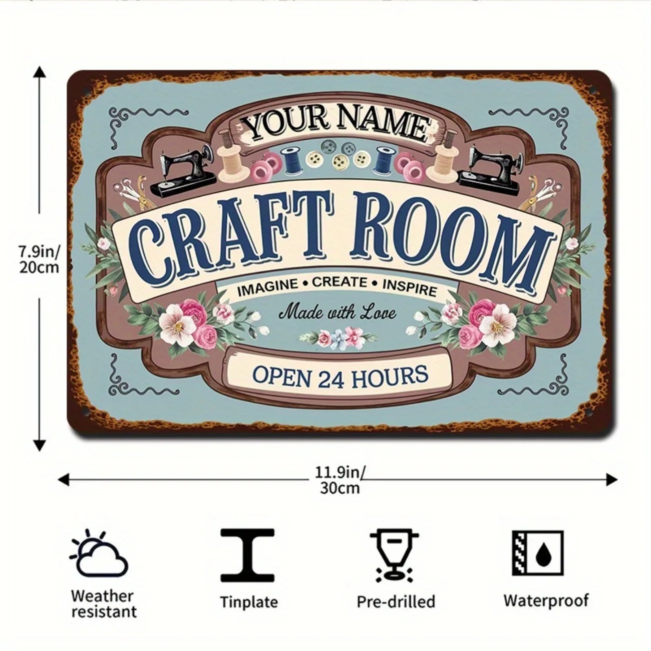 Papan Nama Logam Kustom untuk  - Art Craft Names ulasan dan harga