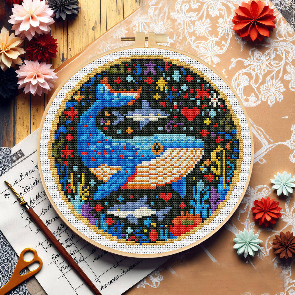 DIY Cross Stitch Paus Bordir H - Art Craft And Cloth ulasan dan harga