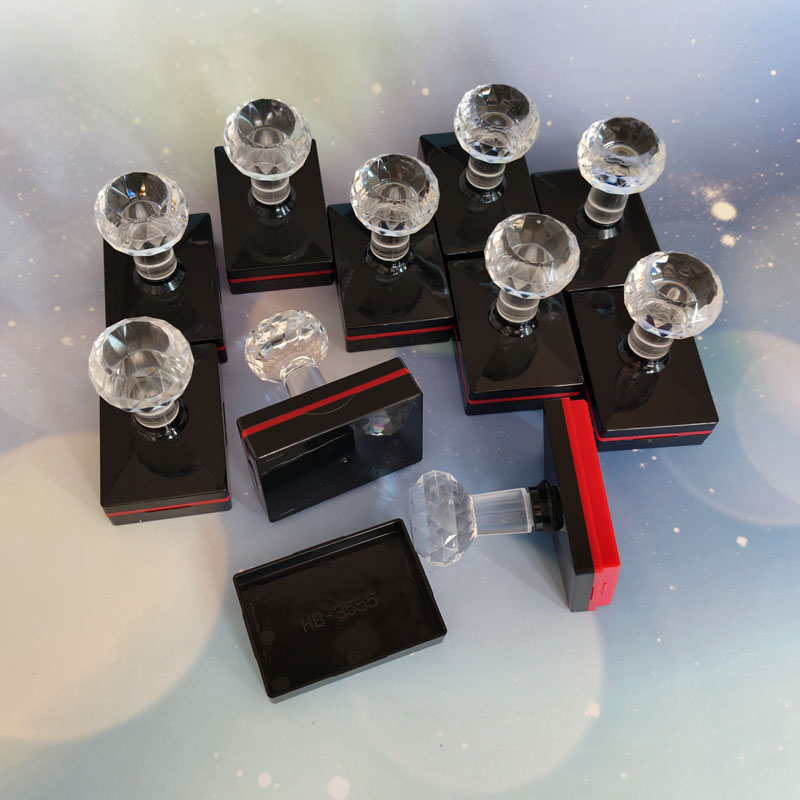 10pcs Cetakan Stempel Persegi  - Stamping Ink Pad ulasan dan harga