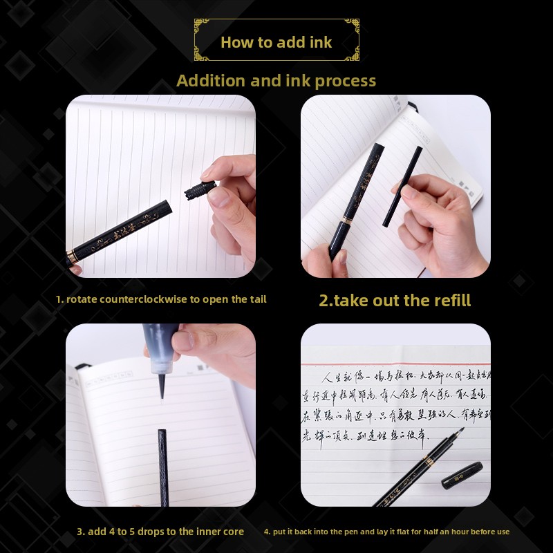 4 Buah/Set Pena Spidol Seni Ka - Art Craft School ulasan dan harga