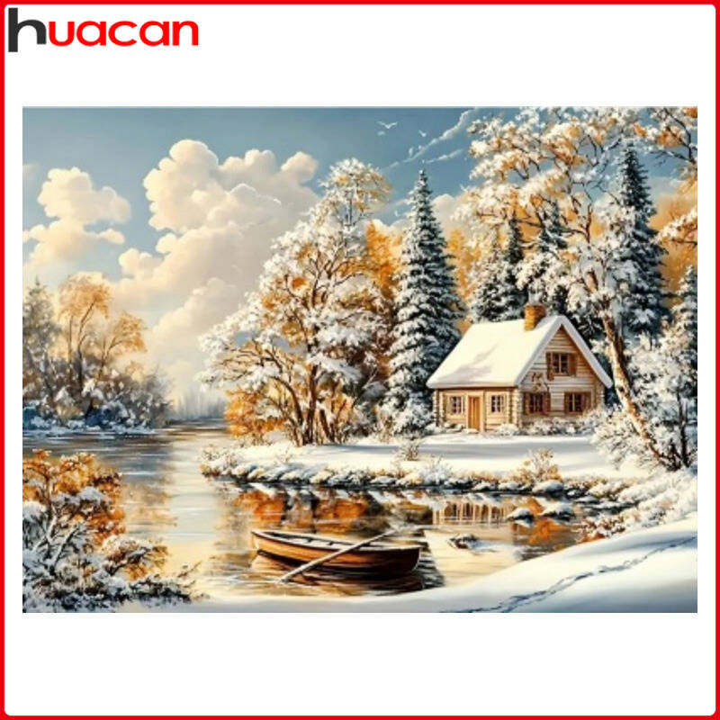 Lukisan berlian Disney dekoras - Art Craft Winter ulasan dan harga