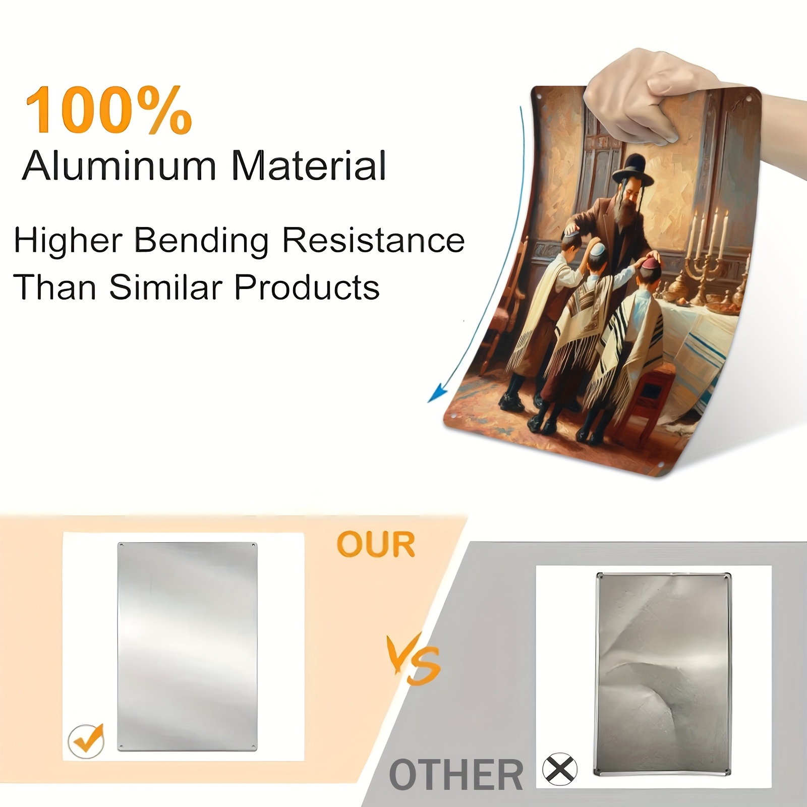 CIFBUY Seni Dinding Aluminium  - Art & Craft World ulasan dan harga