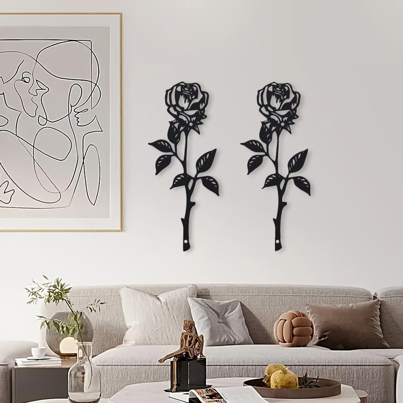 1 Buah Ornamen Hiasan Dinding  - Art Craft Rose ulasan dan harga