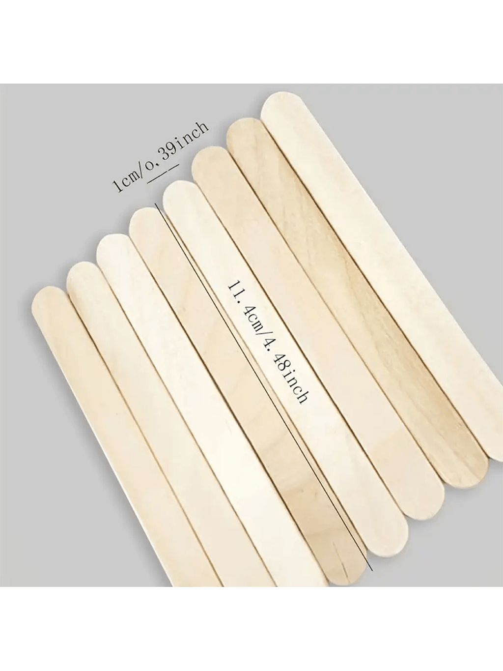 50/100/200 Buah Tongkat Kayu K - Art Craft Stick ulasan dan harga