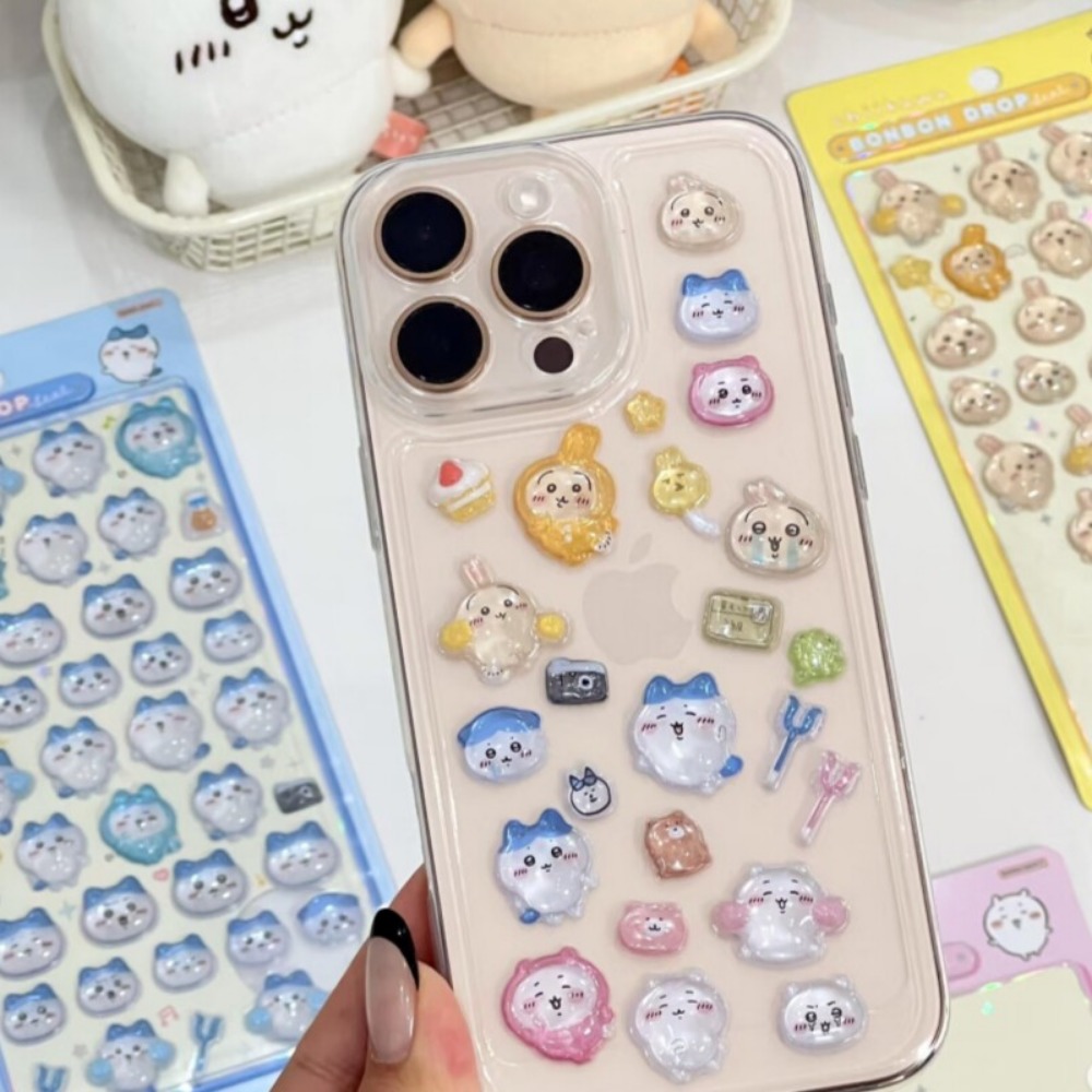 Stiker Embos Kristal 3D Chiika - Art Craft And Cloth ulasan dan harga