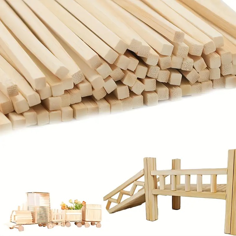 30 Buah/50 Buah 0.5 × 0.5 × 30 - Art Craft Stick ulasan dan harga
