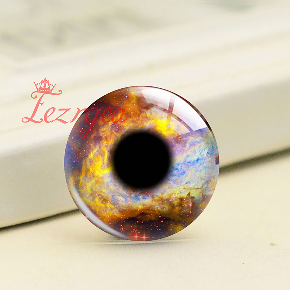 Kaca Cabochon Bentuk Mata Bula - Art Craft Eyes ulasan dan harga
