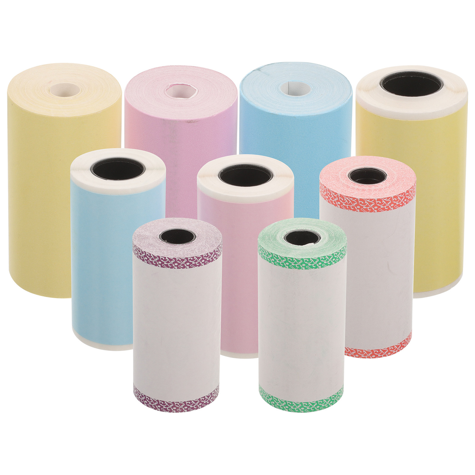 9 Gulungan Kertas Stiker Print - Art Craft School ulasan dan harga